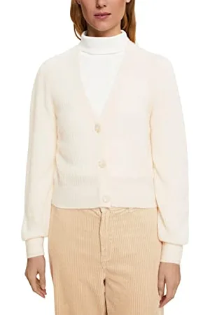 ESPRIT Damen 112EO1I311 Strickjacke, , XS
