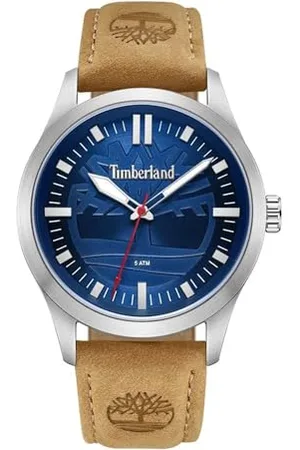 Timberland Herren Analog Quarz Uhr mit Leder Armband TDWGA0029603