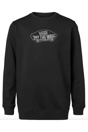 Vans Unisex-Kinder Off The Wall Board Crew Ii-B Sweatshirt, Black, 8-10 Years