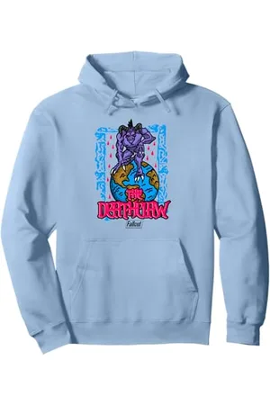 Fallout Video Game The Deathclaw Globe Illustration Pullover Hoodie