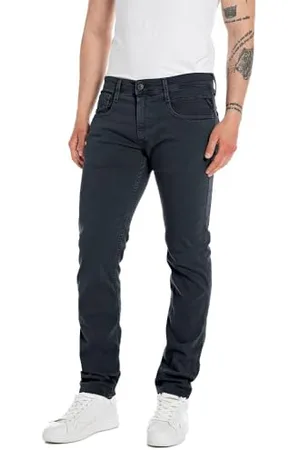 Replay Herren Jeans Anbass Slim-Fit, (Blau), 31W / 34L