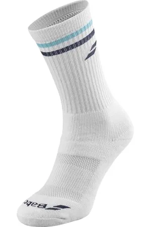 Babolat 3er-Pack Lange Socken 31/34, , Verstärkungen an der Vorderseite des Fußes und unter der Sohle, Stützband unter dem Fußgewölbe, Belüftungszonen für optimale Atmungsaktivität.