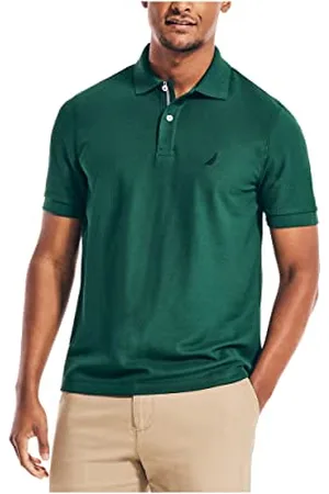 Nautica Herren Classic Short Sleeve Solid Polo Shirt Poloshirt, , X-Groß