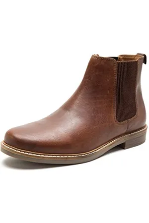 Thomas Crick Herren Bamford Chelsea Boots, Brown, 44 EU