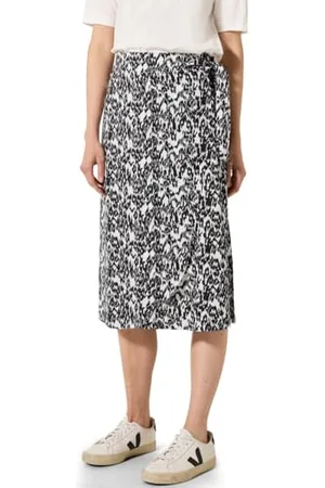 CECIL Wrap Skirt AOP XS