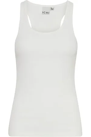 Ichi IHPALMER Rib Box to Damen Top Tanktop Rundhals 92% Baumwolle, 8% Elasthan Slim fit, Größe:XXL, Farbe: