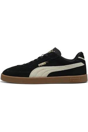 PUMA Unisex Club Ii Era Suede Sneaker, Black Alpine Snow Gum, 37.5 EU
