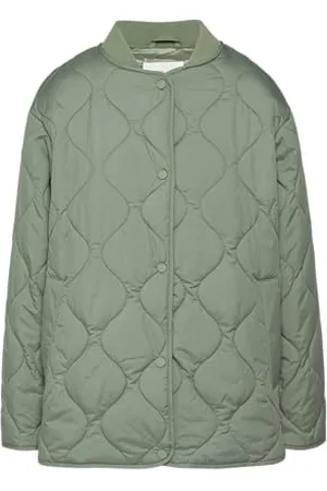 QS by s.Oliver Leichte Steppjacke im Relaxed Fit salbeigrün 46