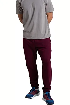 Fruit Of The Loom Herren Eversoft Fleece Joggers with Pockets, Relaxed Fit, Moisture Wicking, Breathable, Tapered Sweatpants Trainingshose, , XXL