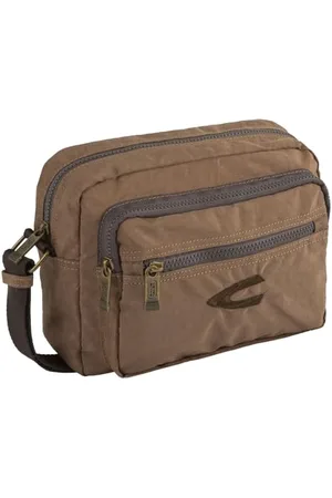 Camel Active Journey Herren Umhängetasche Crossbody Bag Mittelgroß Beige