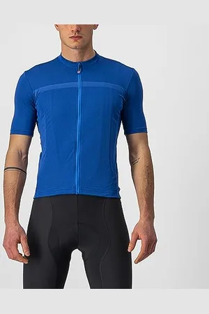 Castelli Herren Jersey-Bestand Shirt, Blau (Hellblau Italien), XS