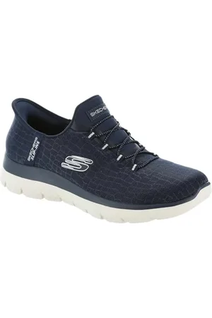 Skechers Damen Summits Classy Night Sneaker, Navy, 40 EU