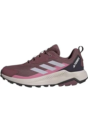 adidas Damen Terrex Anylander Hiking Shoes Wanderschuhe, Burgundy/Silver Dawn/Pink Fusion, 36 2/3 EU