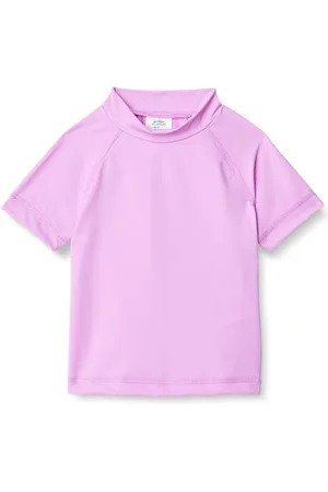 Amazon Mädchen Kurzärmliges Rashguard T-Shirt, , 8 Jahre