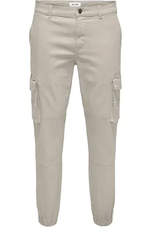 Only & Sons Herren ONSCARTER Life Cargo Cuff 0013 Pant NOOS Cargohose 22028434, ,33W / 30L