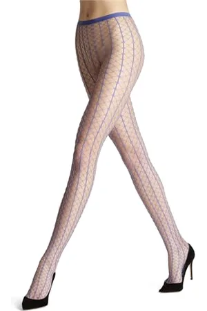 Falke Damen Strumpfhose Paradise Net W Ti transparent gemustert 1 Stück, , XL