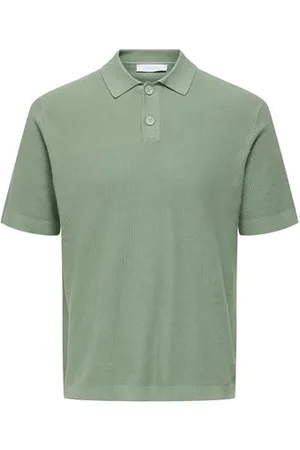 Only & Sons Onstony Reg 12 Ss Waffle Polo Knit