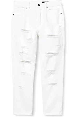 Armani Exchange J51 Mid Waist Damen Jeans ,White ,26