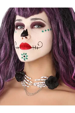Atosa Disfraz Collar Calavera Halloween