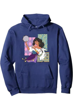 Disney The Hunchback Of Notre Dame Esmeralda Dancing Logo Pullover Hoodie