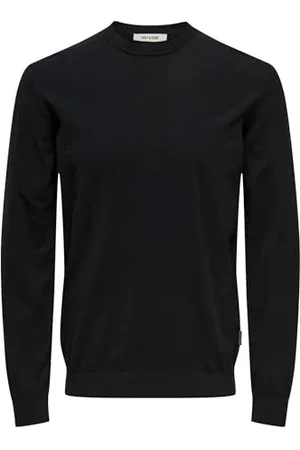 Only & Sons Herren Onsloui Reg 12 Mel Crew Knit Strickpullover, , XXL EU