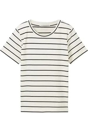 TOM TAILOR Mädchen Kinder T-Shirt mit Streifen, , 92/98