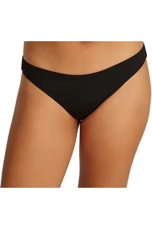 Calvin Klein Damen Bikinihose Mittlere Leibhöhe, Schwarz (Pvh Black), S