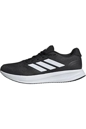 adidas Herren Runfalcon 5 Wide Running Shoes Laufschuhe, Core Black/Cloud White/Core Black, 40 EU