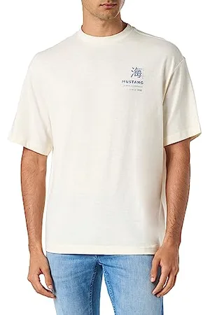 Mustang Herren Style Aidan C Print T-Shirt, , XXL