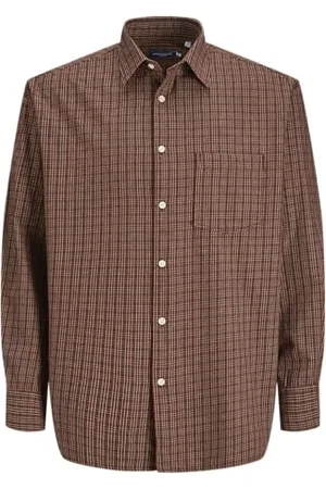 JACK & JONES Jorrobb Check Shirt Ls Ln