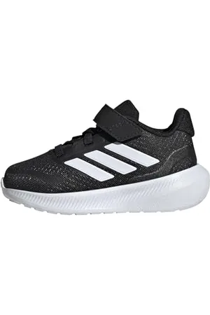 adidas RUNFALCON 5 Shoes Infants Laufschuhe, Core Black/Cloud White/Cloud White, 23.5 EU