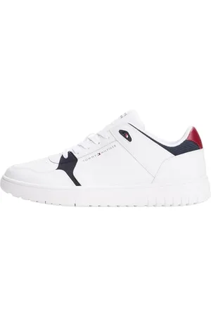 Tommy Hilfiger Herren Th Basket Core Lite LTH Mix Fm0fm05518 Low Top, White (White), 40 EU