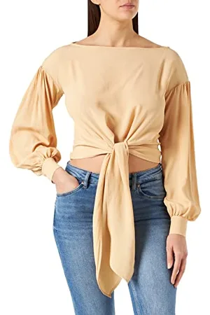 Pinko Damen Bovolone Blusa Crepe De Chine Bluse, , 38 cm