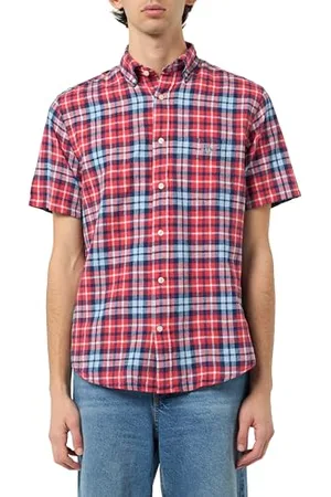 GANT Herren REG Cotton Linen Check SS Shirt Hemd, , XXXL