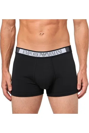 Emporio Armani Herren Logo Label Trunk Badehosen, , L