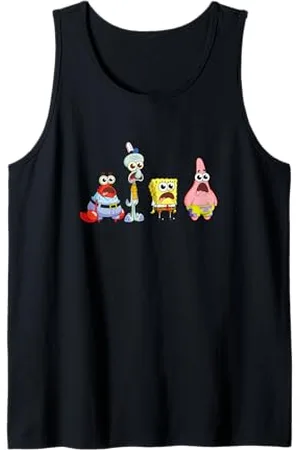 Spongebob Sponge Bob - Schwammkopf Cast Group Stare Tank Top