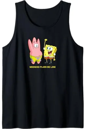 Spongebob Sponge Bob - Schwammkopf Weekend Plans Be Like Tank Top