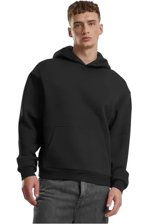Urban classics Herren Kapuzenpullover Fluffy Hoody, lässiger Hoodie für Männer, Oversize Fit, Größen S-5XL