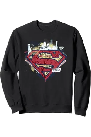DC Comics Originals DC Superman-Logo New Amazing Adventures 85 Years Action Sweatshirt
