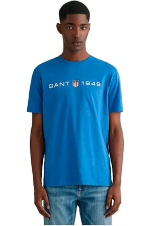 GANT Herren Printed Graphic SS T-Shirt, , S