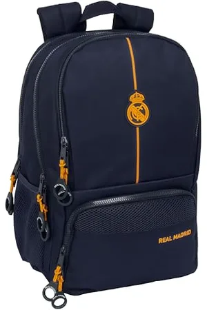 Safta Real Madrid 2. Team 24/25 Rucksack für Paddel, Sport-Rucksack, ideal für verschiedene Altersgruppen, bequem und vielseitig, Qualität und Widerstandsfähigkeit, 30 x 17 x 42 cm,