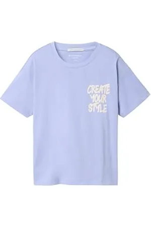 TOM TAILOR Mädchen Kinder Oversize T-Shirt mit Print, , 140