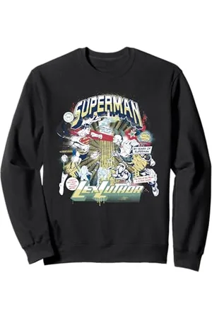DC Comics Originals DC Superman Lex Luthor Hero Man Steel Action 85 Jahre Sweatshirt