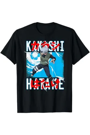 Naruto Shippuden Kakashi Werfen Lightning Anime T-Shirt