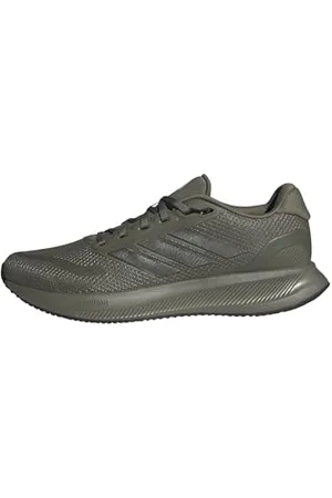 adidas Herren Runfalcon 5 Running Shoes Laufschuhe, Olive Strata/Shadow Olive/Core Black, 44 2/3 EU