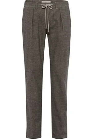 Brax Herren Style Fabio K WOOLOOK Hose, Graphit, 34W / 34L