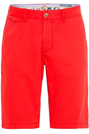 Camel Active Herren Bermuda Chino Hose, Red, 56