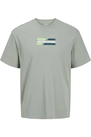 JACK & JONES Male T-Shirt Logo Rundhals T-Shirt