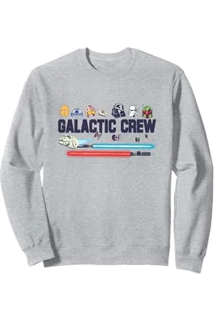 STAR WARS Galactic Crew Group Shot Big Chest Logo Sweatshirt