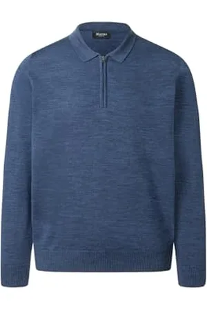 Maerz Pullover Polokragen Zip 1/1 Arm
